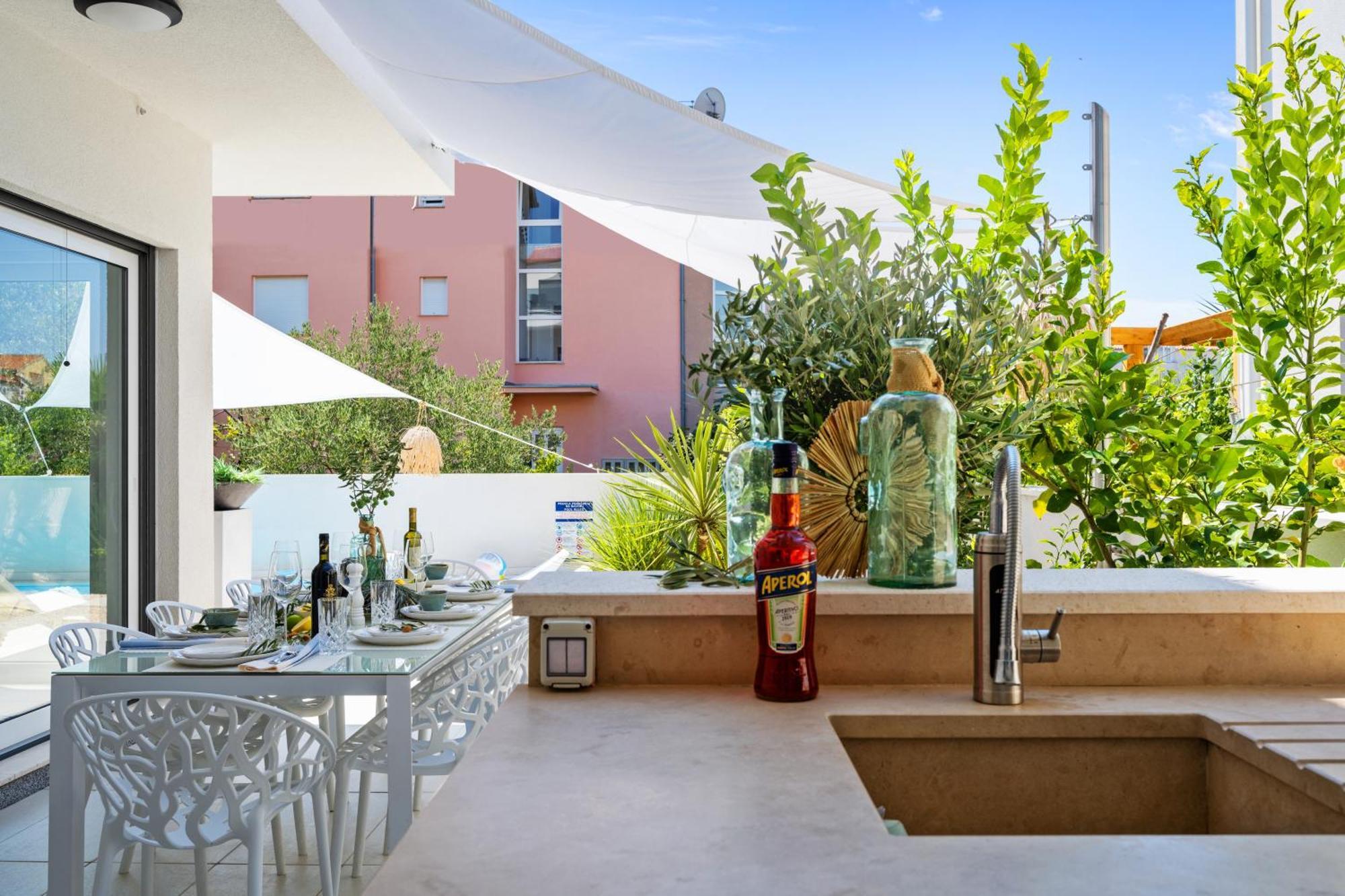 Adriatic Paradise Villa Водице Экстерьер фото